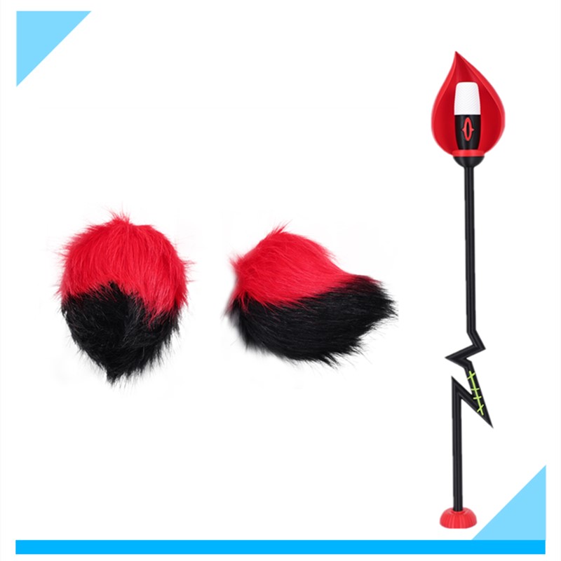 Magic Tricks - Alastor Cosplay Microphone canne accessoires bâton