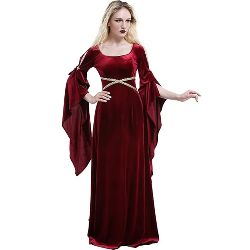 Medieval Renaissance Dress Women - Robe médiévale pour femmes, Costume de