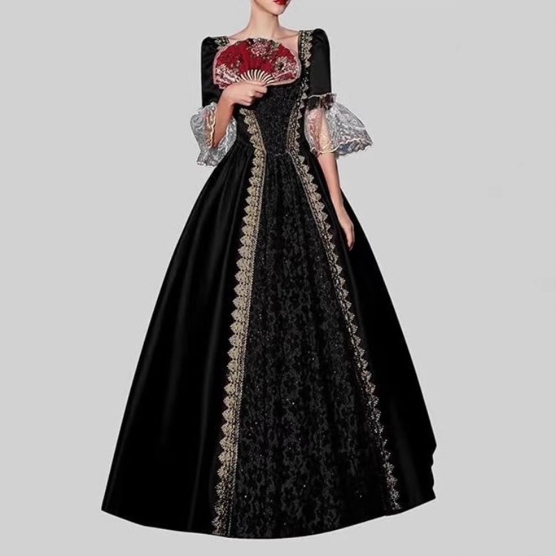 Costumes - Robe de cour victorienne médiévale Renaissance