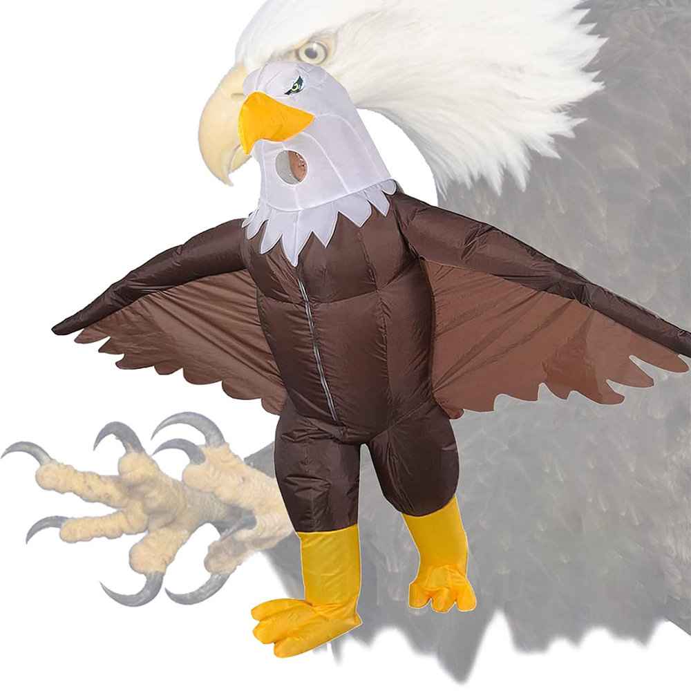 Costumes - Costume gonflable d'aigle à tête chauve