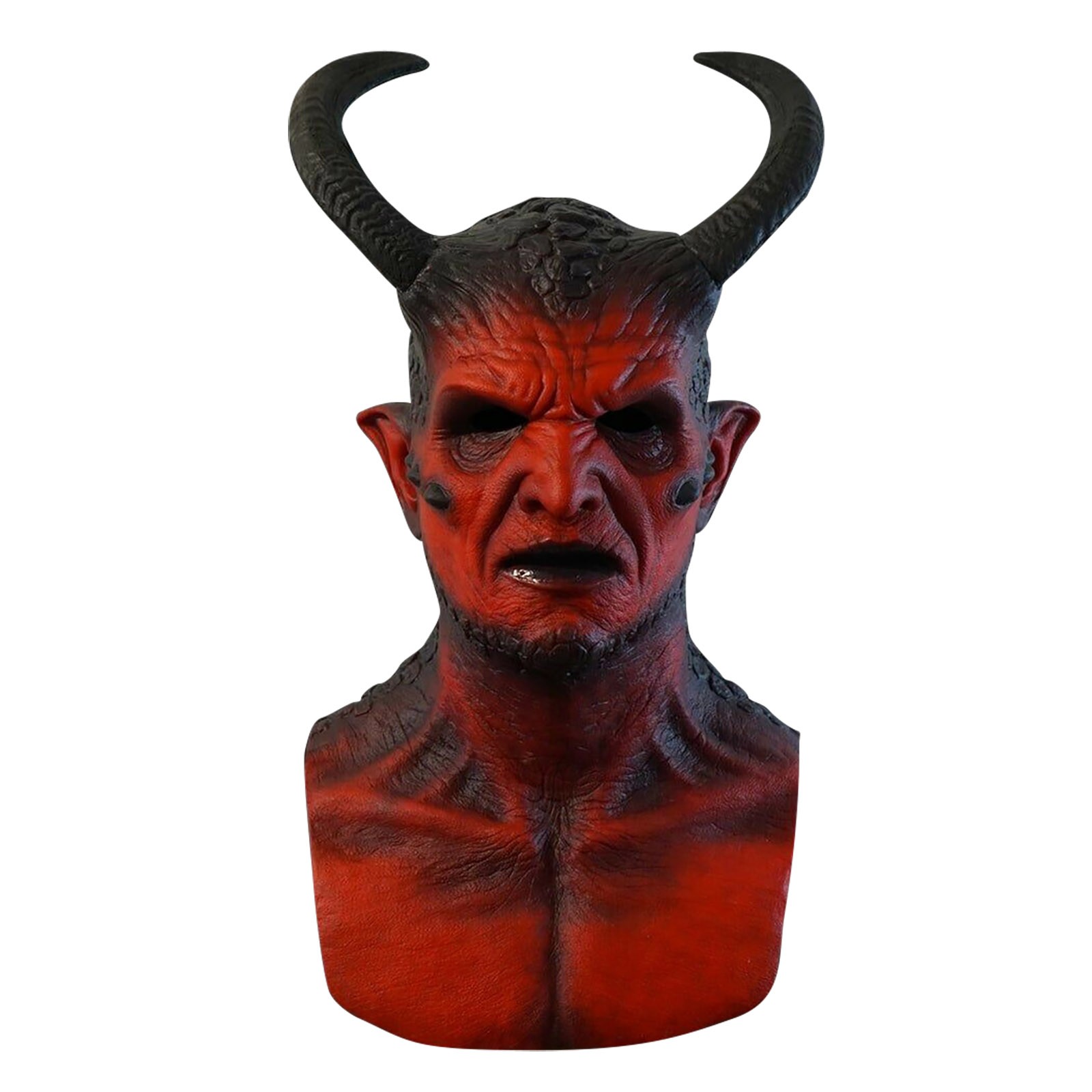 Prank Toys - Masque en Latex Kari-Demon, Jouet Effrayant,