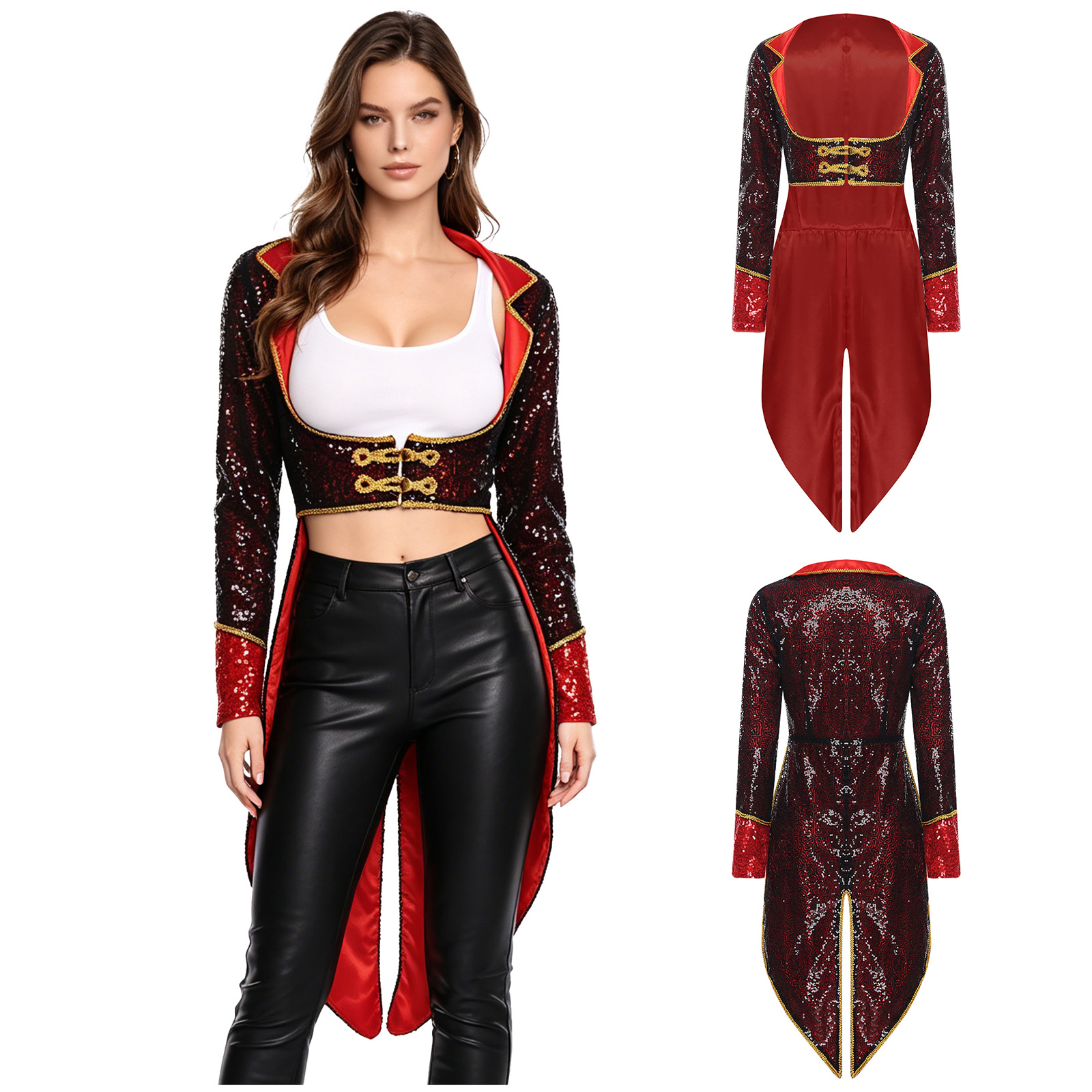 Costumes - Veste de cirque pour femme, costume