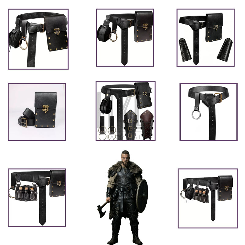Costumes - Ensemble d'accessoires de costume viking, accessoires