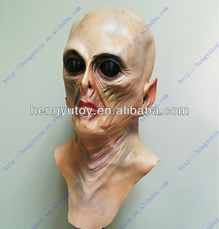 Latex Alien Mask Realistic - Masque extraterrestre de luxe en Latex