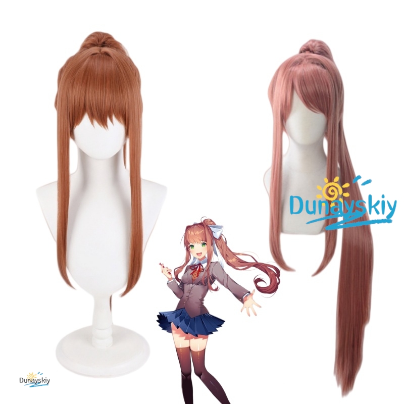 Anime Cosplay Wig Heat Resistant - Perruque de cosplay du personnage Monika