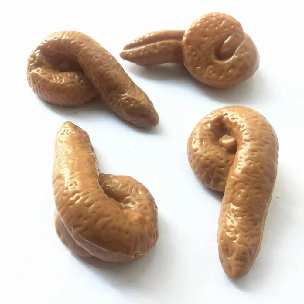 3 pièces réaliste doux faux ch - Fake Poop Gag Gift avis et prix