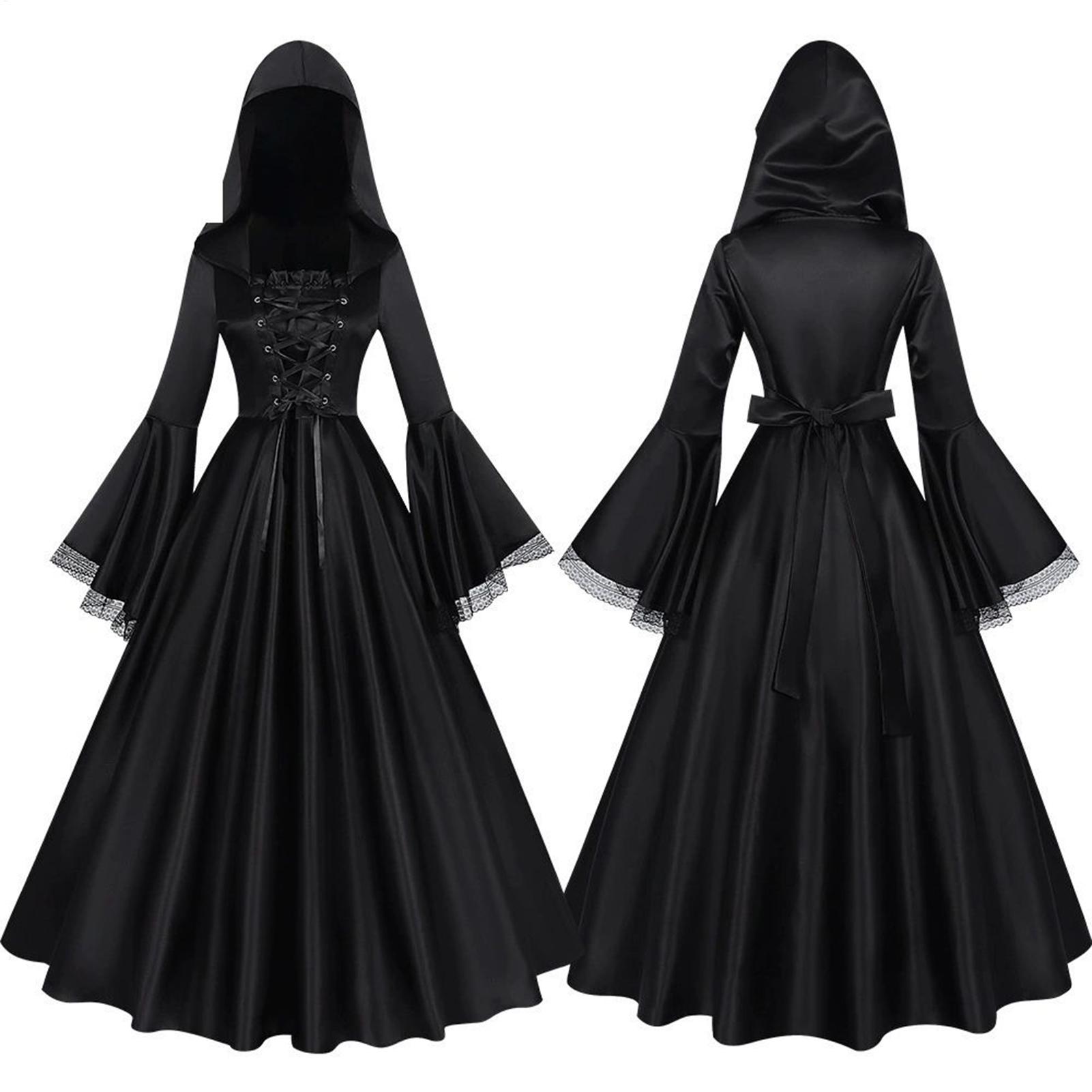 Costume de Sorcière d'Hallowee - Medieval Renaissance Dress Women avis et prix