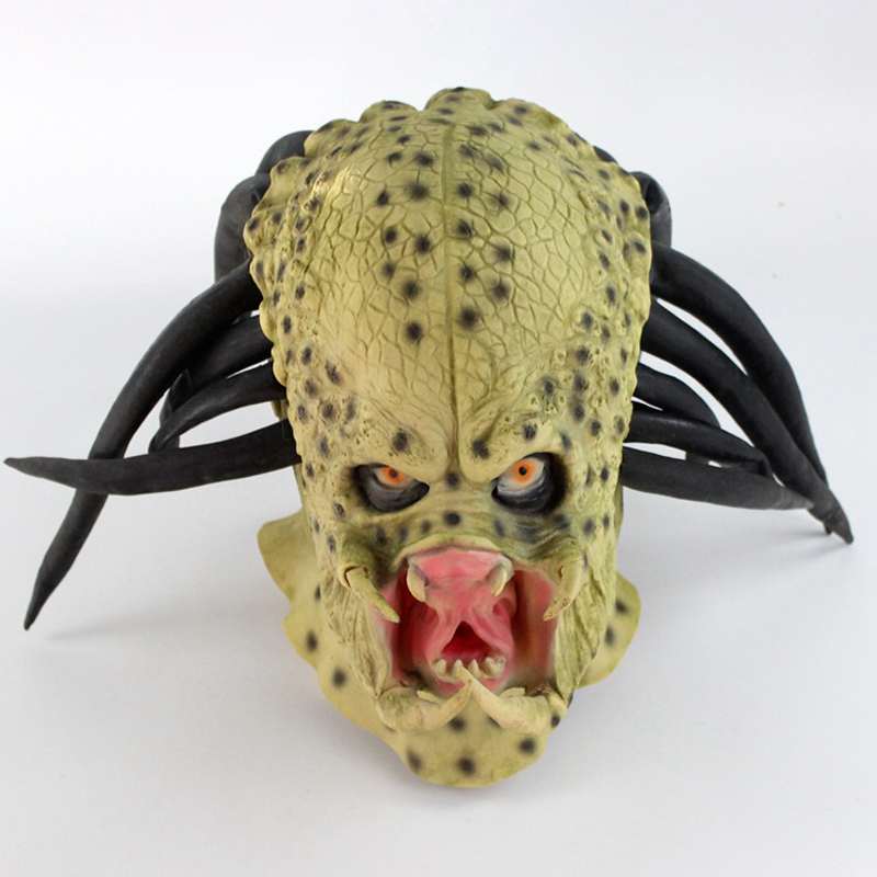 Masque de tête de prédateur en - Latex Alien Mask Realistic avis et prix