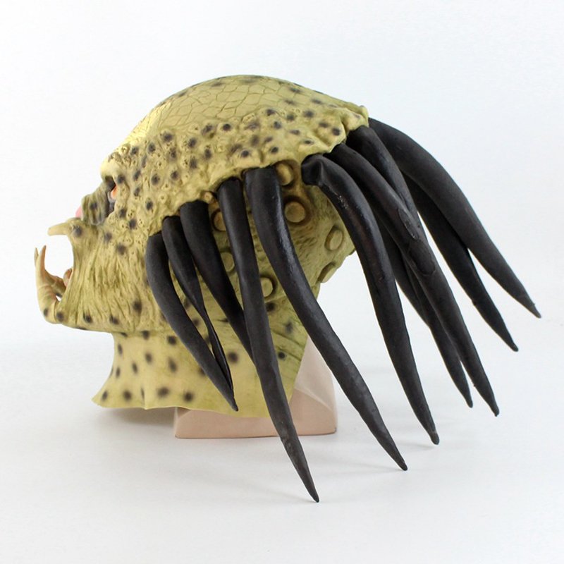 Masque de tête de prédateur en - Latex Alien Mask Realistic avis et prix
