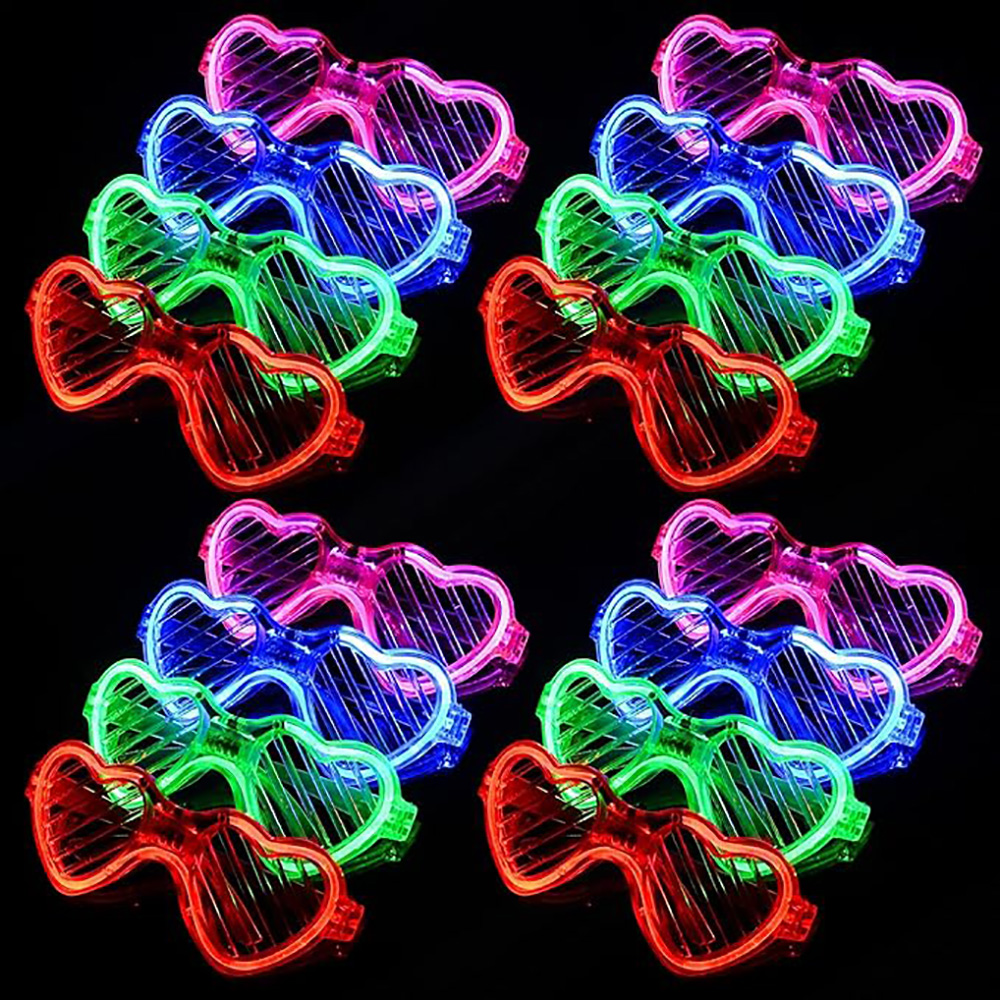 Lunettes lumineuses en vrac 5/ - Glow In The Dark Party Glasses avis et prix