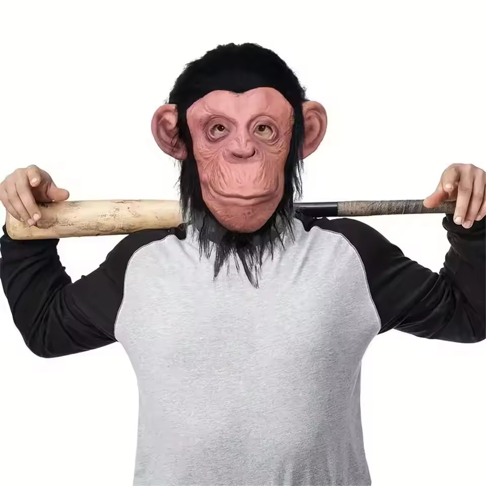 Masque de singe en latex réali - Led Purge Mask Halloween avis et prix