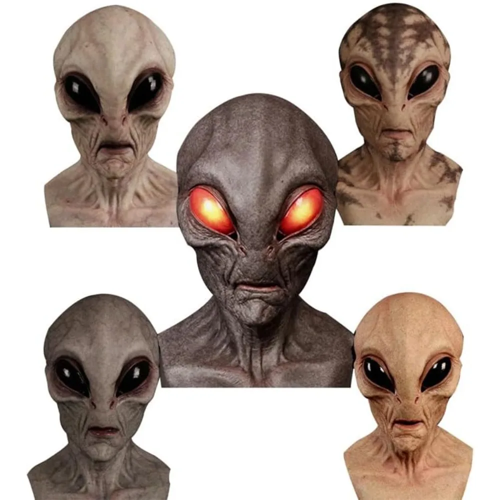 Masque de Dinosaure Réaliste E - Latex Alien Mask Realistic avis et prix