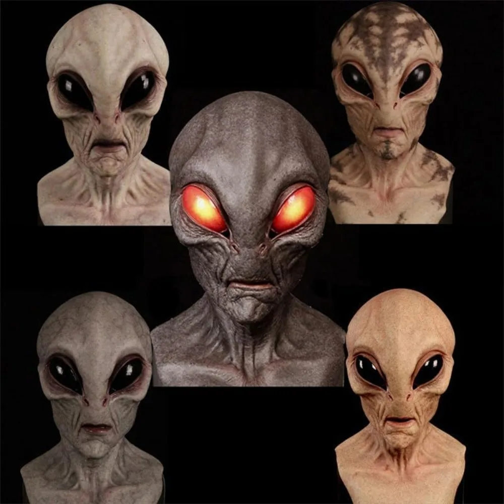 Masque de Dinosaure Réaliste E - Latex Alien Mask Realistic avis et prix
