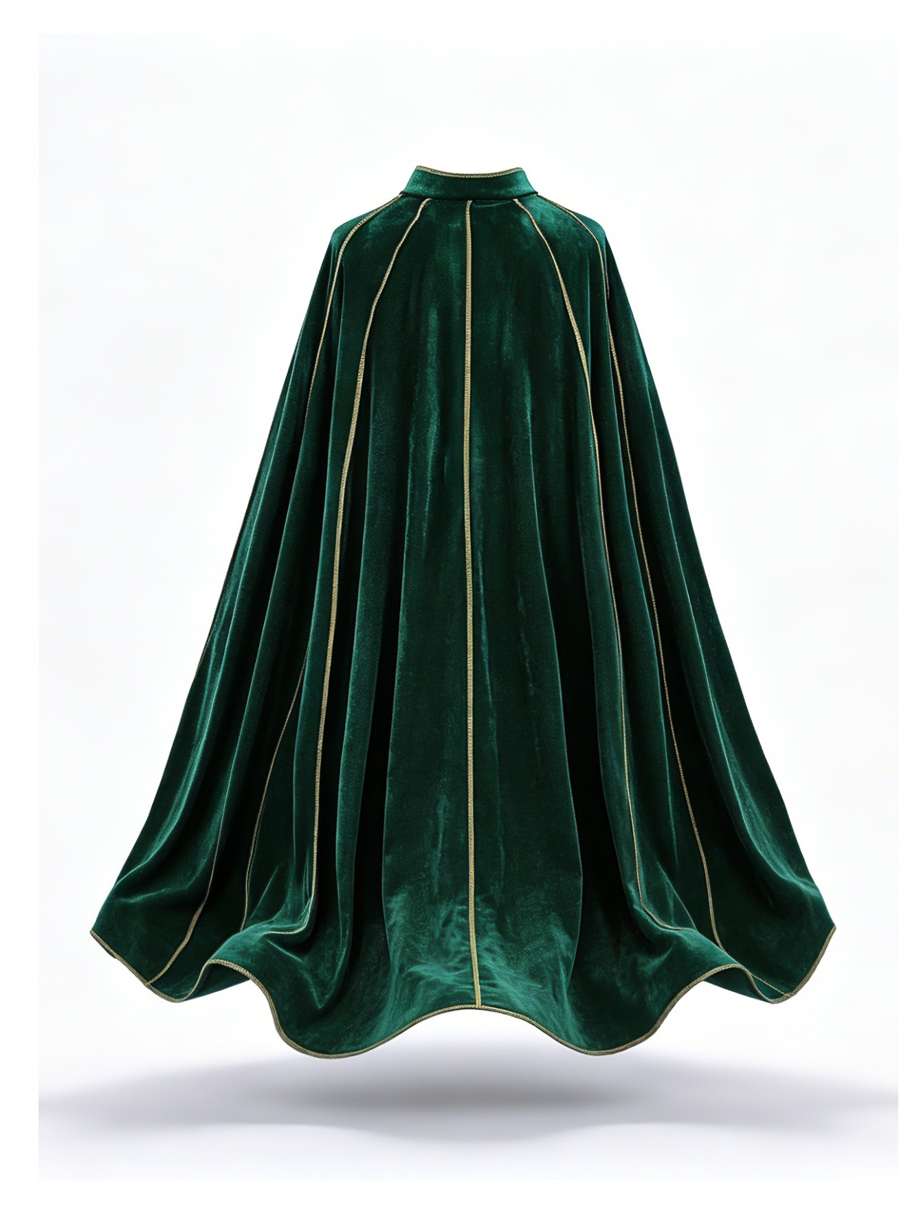 Cape vintage en velours vert p - Medieval Renaissance Dress Women avis et prix