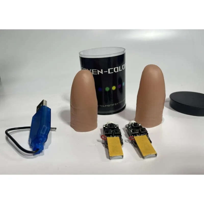 Embouts de pouce lumineux LED  - Thumb Tip Magic Trick Set avis et prix