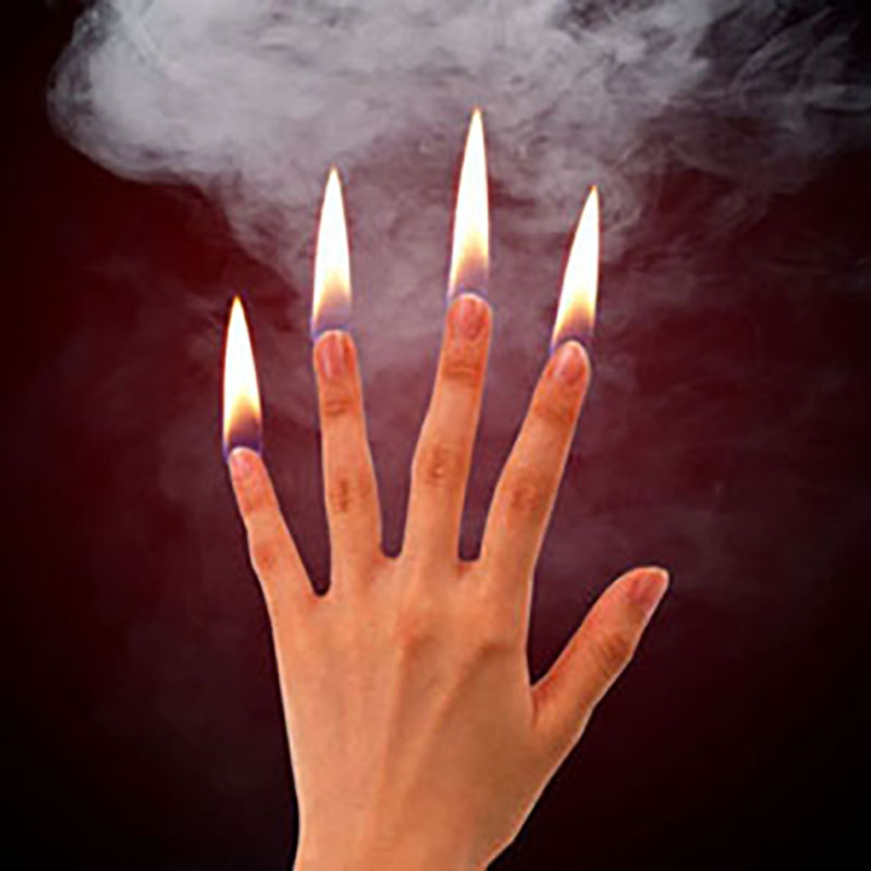 Lot de 4 tours de magie du feu - Thumb Tip Magic Trick Set avis et prix