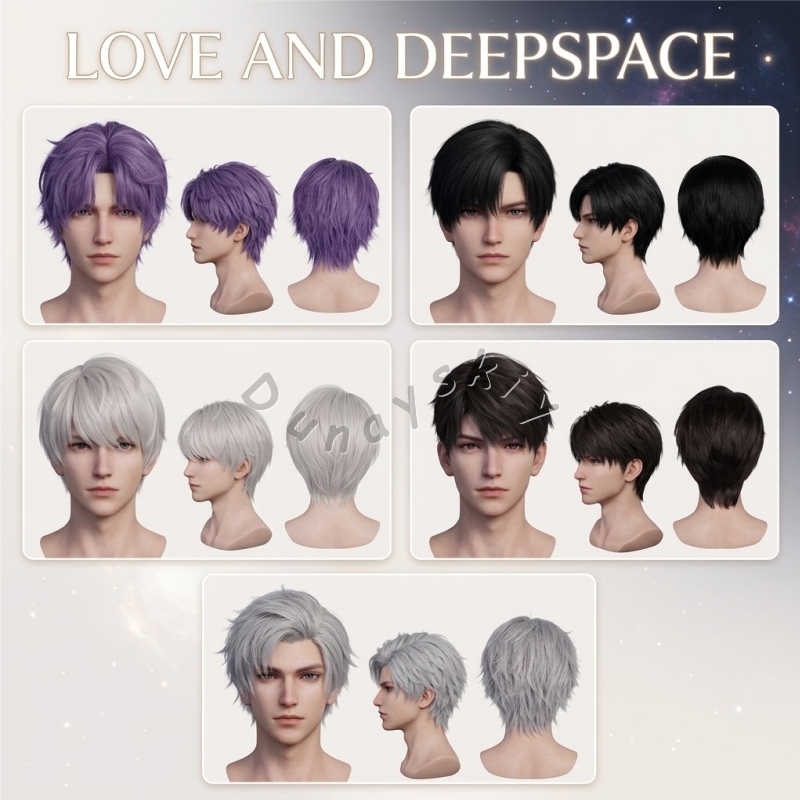 Perruque Cosplay Love And Deep - Anime Cosplay Wig Heat Resistant avis et prix
